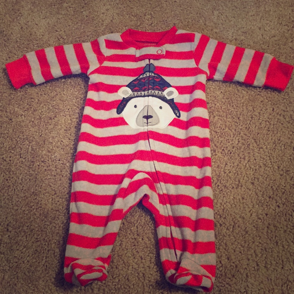 Carter’s Fleece newborn footies